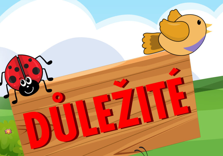 CEDULKA DŮLEŽITÉ